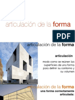 Articulación de La Forma