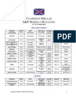 C H S&P W B: Larkson Ellas Eekly Ulletin