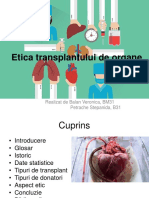 Etica Transplantului de Organe
