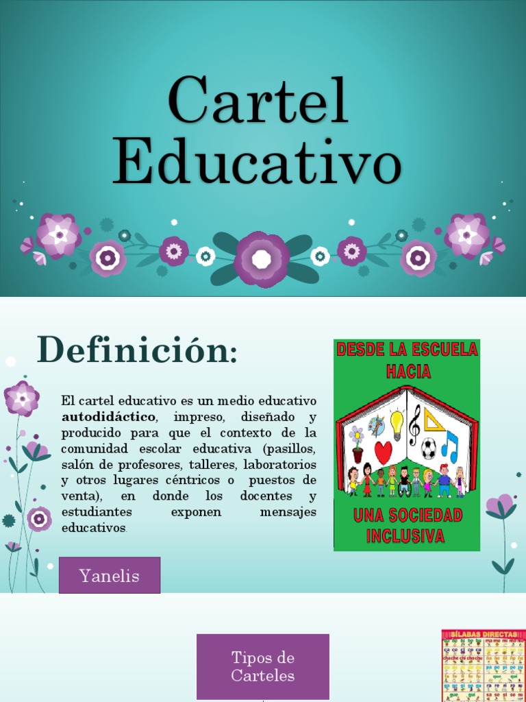 Cartel Educativo | PDF | Póster | Propaganda, image size:768x1024