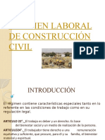 Régimen Laboral de Construcción Civil 1