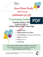 Jackson Heart Study 14th Annual Celebration of Life Community Gathering