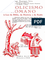 Catolicismo Romano A Luz Da Bíblia, Da História e Da Razão