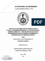 proyecto de remocion de residuales de cloro, cloraminas mediante la tecnologia del oxigeno singlete y reduccion de sulfato provenientes de ssouciones de permeado.pdf