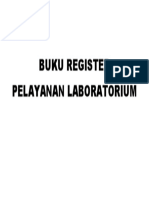 Buku Register Pelayanan Laboratorium