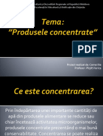 Produsele Concentrate