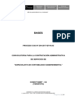 Cas 204 2017 Especialista Contabilidad Gubernamental Conectamef Tarapoto PDF