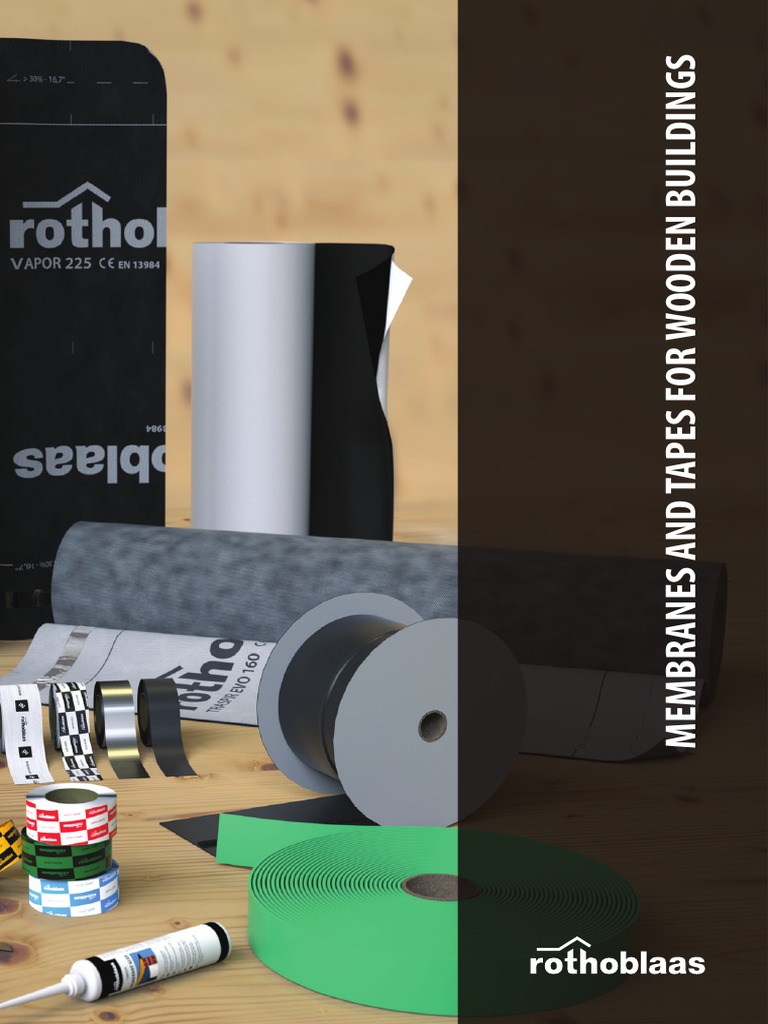 Rothoblaas en Membranes and Tapes 01 17 | Roof | Nonwoven Fabric