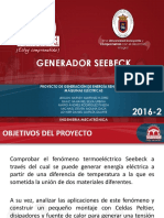 Proyecto Celdas Peltier - Generador Seebeck.