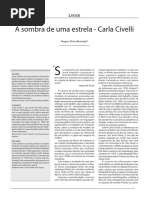 A Sombra de Uma Estrela - Carla Civelli