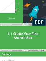 Create Your First Android App