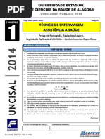Prova - Tecnico de Enfermagem - Ass. Saude - Tipo 1