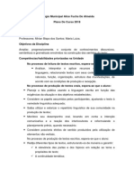 Plano de Curso Red 7º Ano