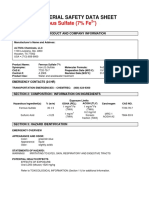 Ferrous Sulfate 7 Percent A2905 013114