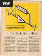 BJT Oscillators