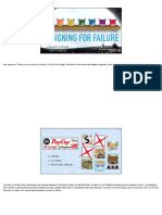 Designing for Failure