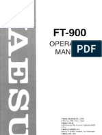 Yaesu FT-900 Operating Manual