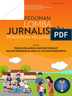 Pedoman Lomba Jurnalistik Pendidikan Keluarga