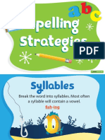TeachStarter 10 Spelling Strategies Posters 1345