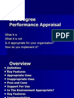 360 Degree Performance Appraisal