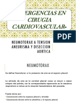 3. Emergencias en Cirugia de Torax y Cardiovascular