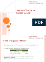 Understand Equity Value vs Enterprise Value