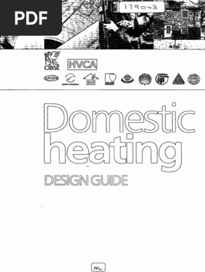Domestic Heating Design Guide Pdf Water Heating Boiler