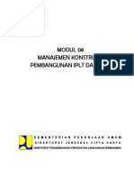 Modul 08-AL. Manajemen Konstruksi Pembangunan IPLT & IPAL 2013 Ok