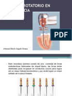 Sistema Rotatorio Endodoncia