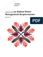 Australian Ballast Water Management Requirements