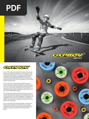 2016 Osprey Skate Catalogue
