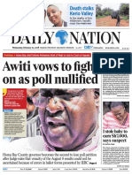 21st February 2018 Daily Nation