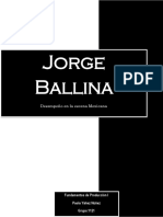 Jorge Ballina, Escenografo Mexicano. Por Paola Yañez