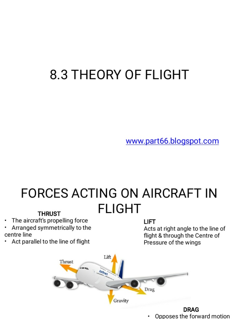 8.3 Theory of Flight | PDF | Flight | Thrust