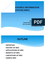 Human Resource Information System (Hris)