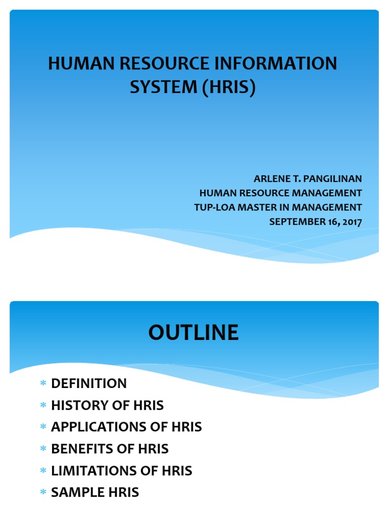 Human Resource Information System (Hris) | PDF | Computing | Accountability