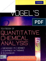 Vogel's Analytical