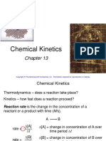 Chapter 13 Chemical Kinetics