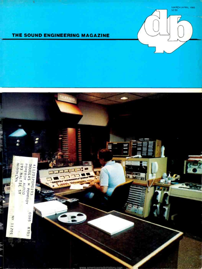 Magazine The Sound Engineering PDF Microphone Digital Signal