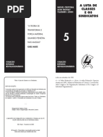 Sindicalismo e Luta de Classes