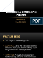 Barbiturate Benzodiazepine Poisoning
