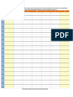 Blank Study Timetable PDF