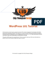 CTD Wordpress 101
