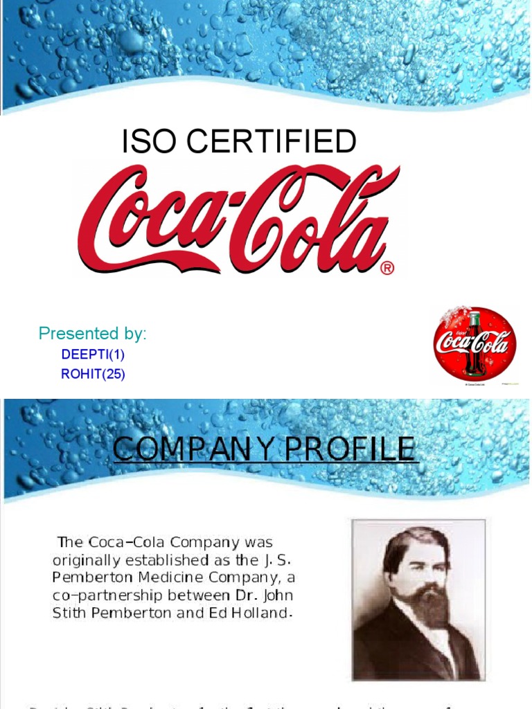 Coca-Cola India's ISO 14001 Certification | PDF | Regulatory Compliance ...