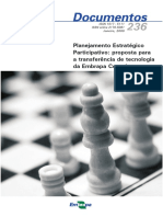 Cerrados: Planejamento Estratégico Participativo: Proposta para A Transferência de Tecnologia Da Embrapa Cerrados