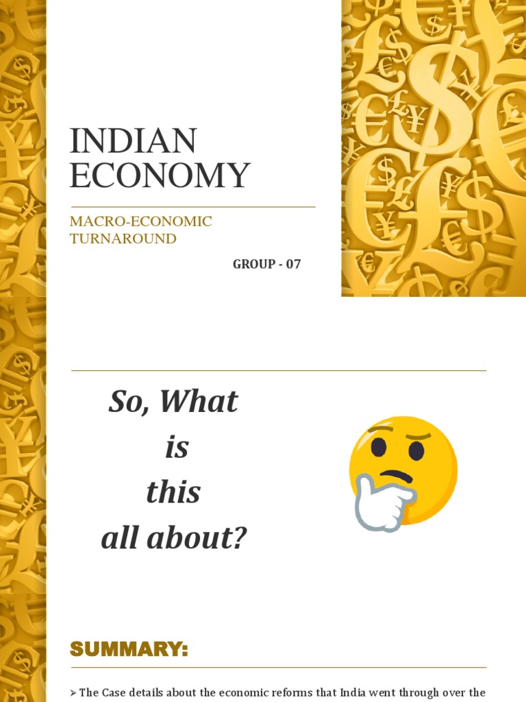 Indian Economy | PDF | Economy Of India | Economic Growth