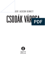 Robert Jackson Bennett: Csodák Városa