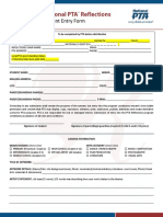 Student Entry Form