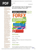 Pdf Download Forex For Beginners By Anna Coulling Free Link - 