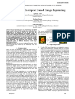 Analysis of Exemplar Based Image Inpainting PDF